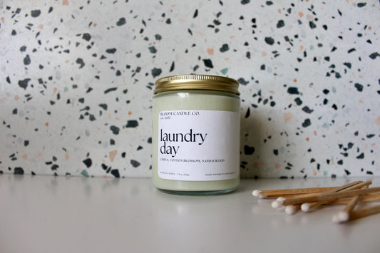 laundry day candle